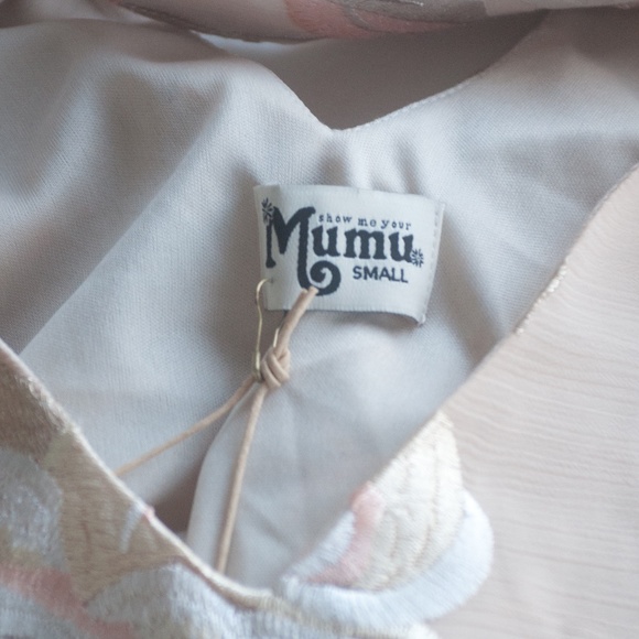 NWT Show Me Your MuMu Floral Embroidered Joy Top - Picture 4 of 15